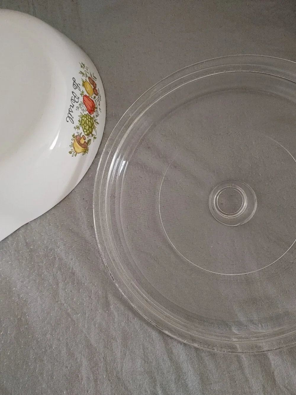 Vintage Corning Ware Skillet with Lid 